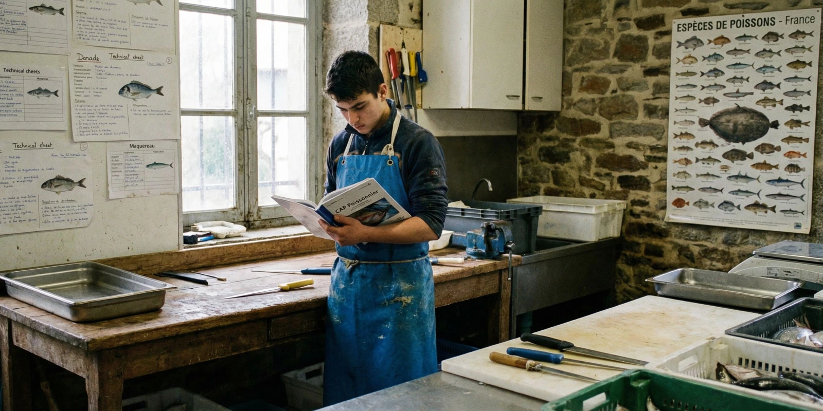 Livres CAP Poissonnier : Manuels, Fiches et Ressources pour Réviser Efficacement