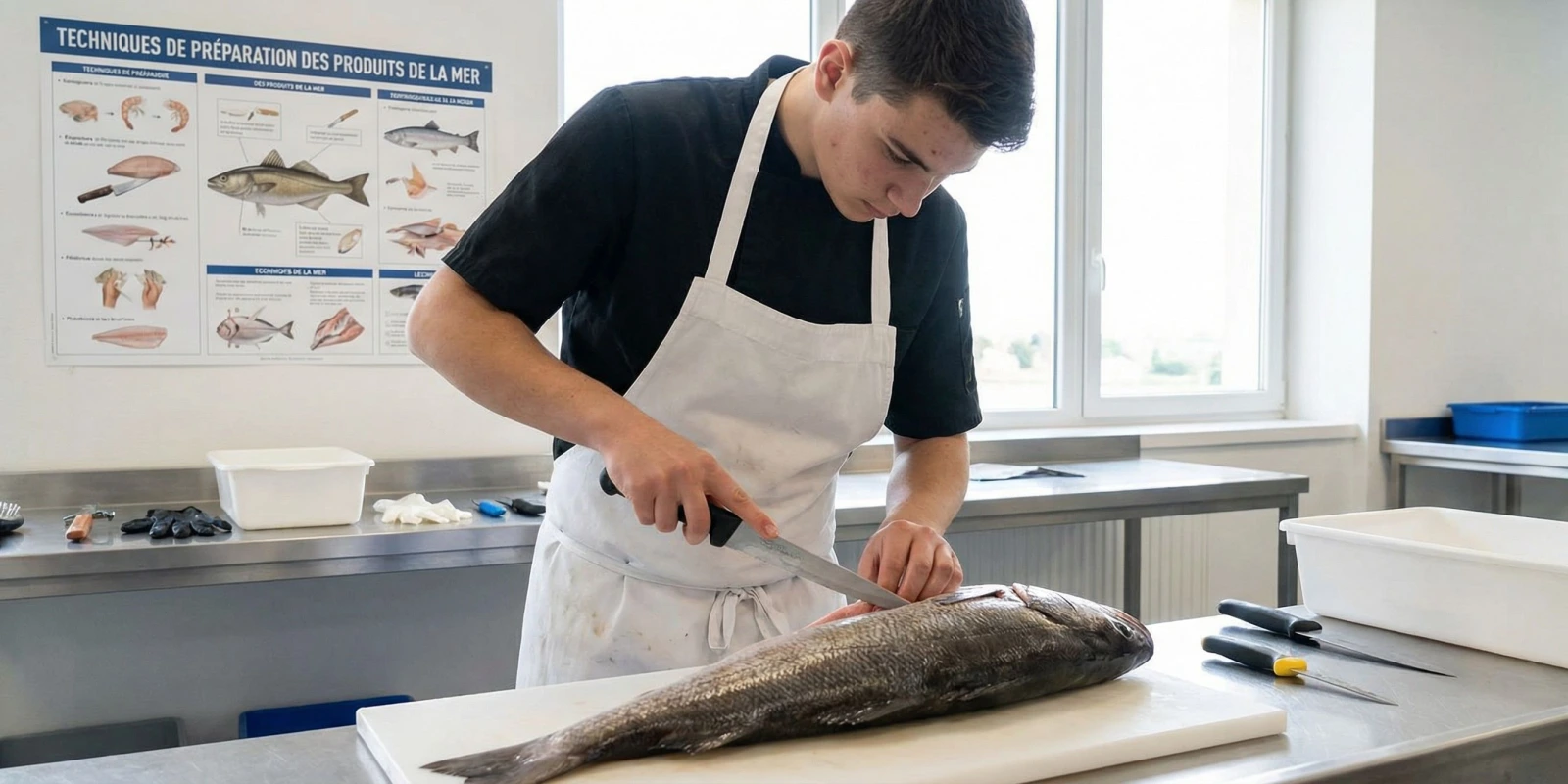Programme du CAP Poissonnier : Matières, Horaires et Référentiel Complet